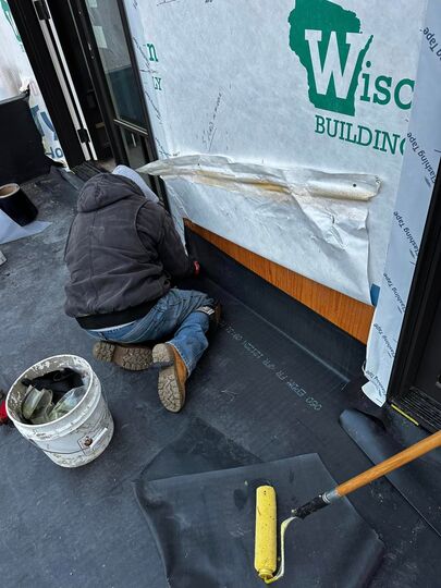 crew sealing membrane wall